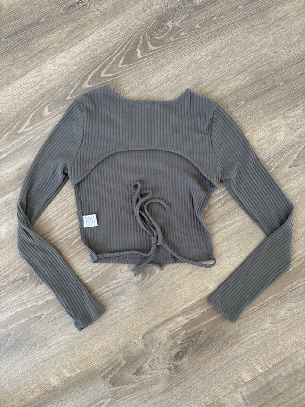 Forever 21 Ribbed Crop Top - Picture 2 of 2